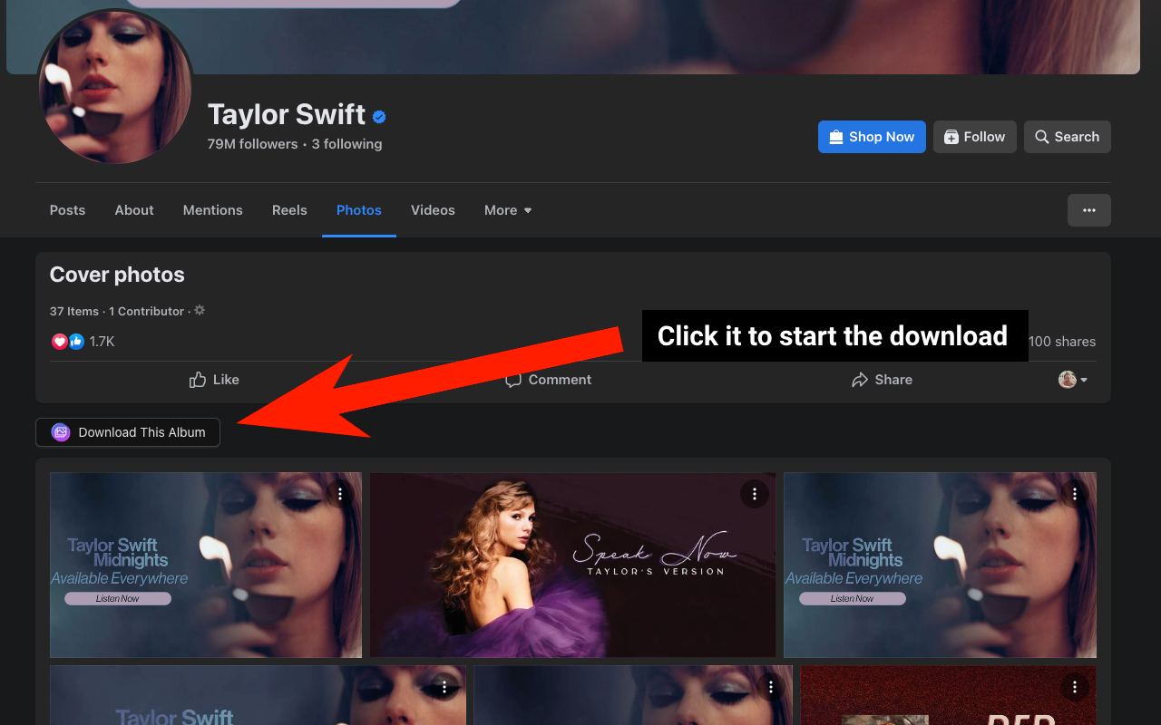 ESUIT | Photos Downloader for Facebook™截图1