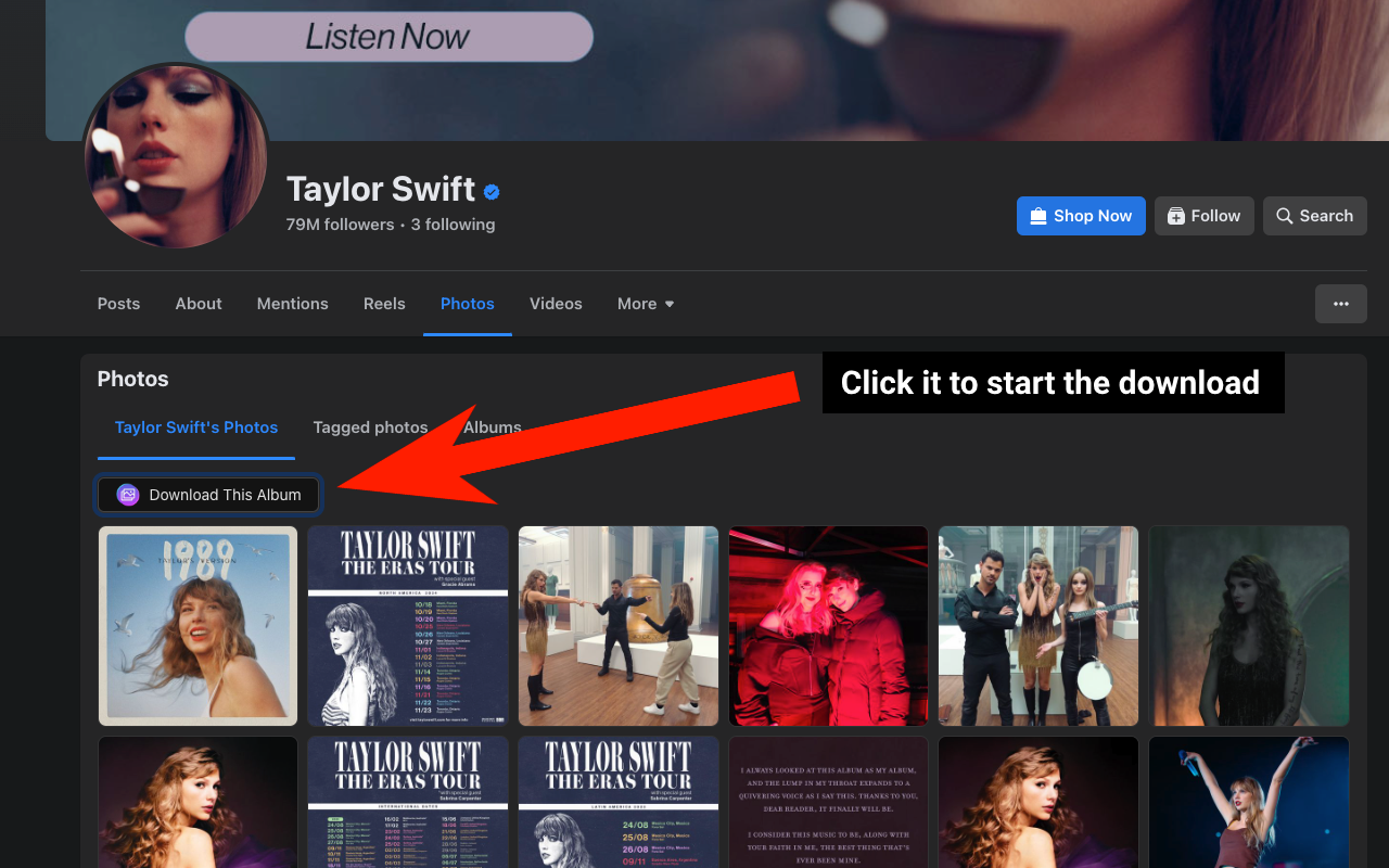 ESUIT | Photos Downloader for Facebook™截图3