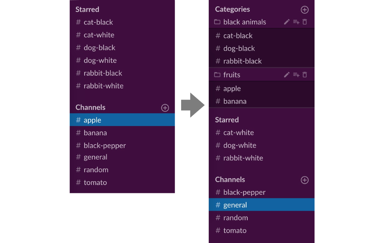 Slack Channel Category截图1