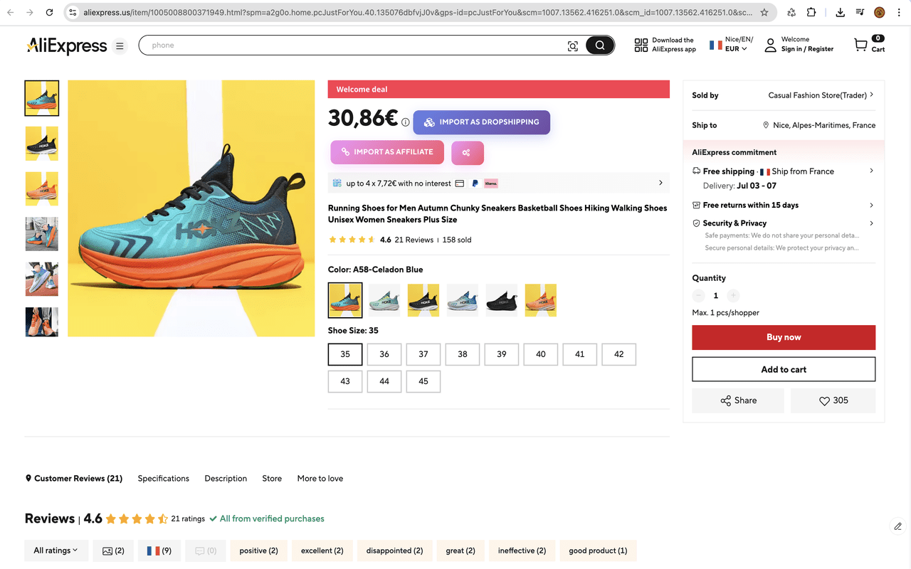 Sharkdropship & Affiliate for AliExpress & WooCommerce截图1