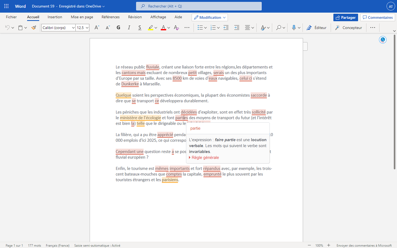 Scribens : correcteur d'orthographe puissant截图1