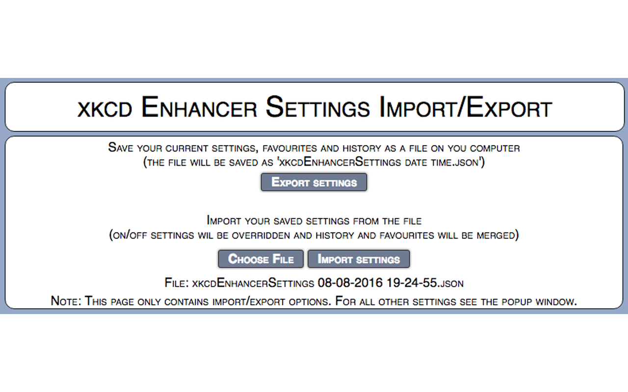 xkcd Enhancer截图2