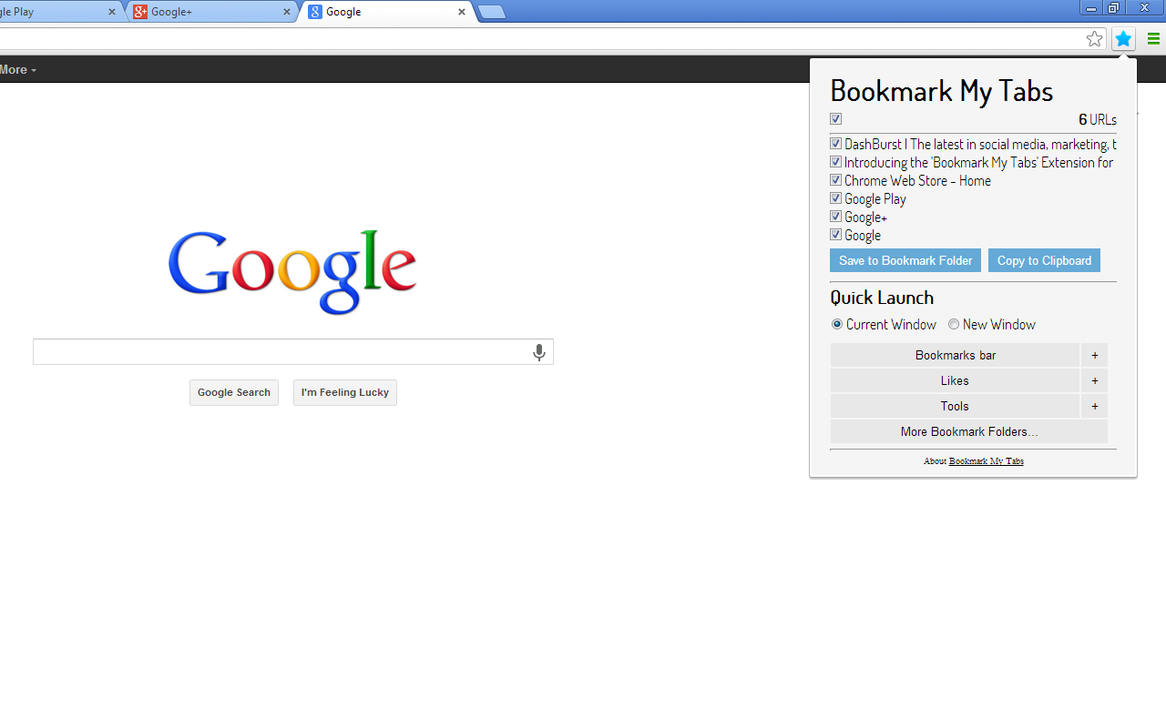 Bookmark My Tabs截图2