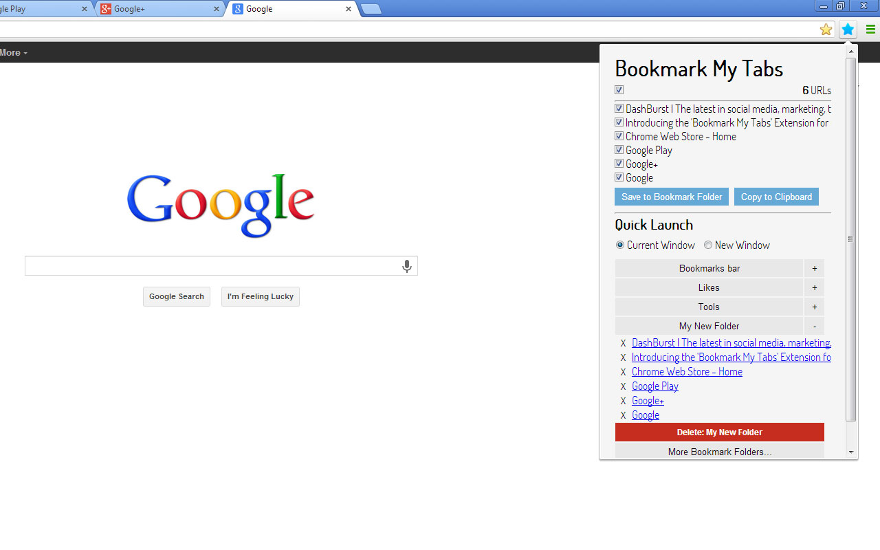Bookmark My Tabs截图5