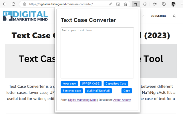 Text Case Converter截图1
