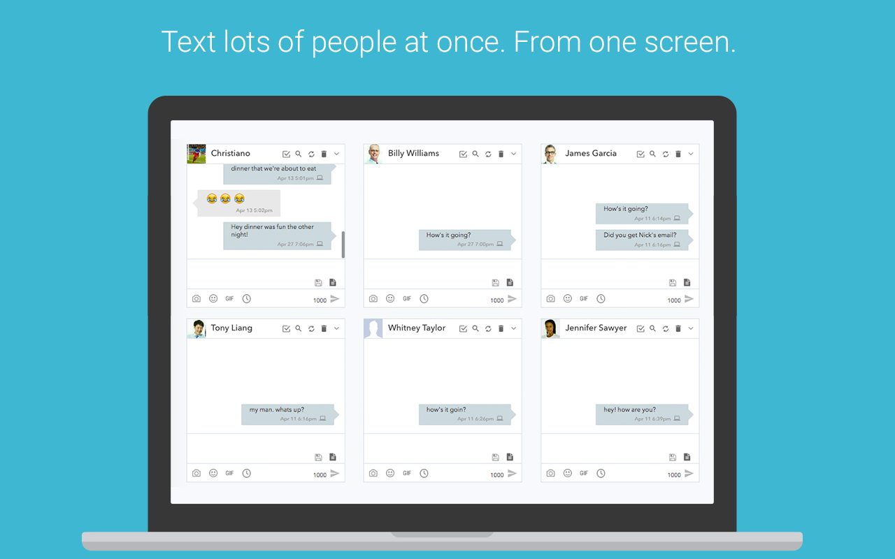 MightyText - SMS from PC & Text from Computer截图4