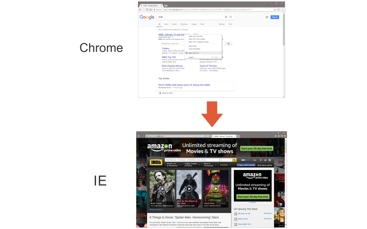 Open in IE™截图1