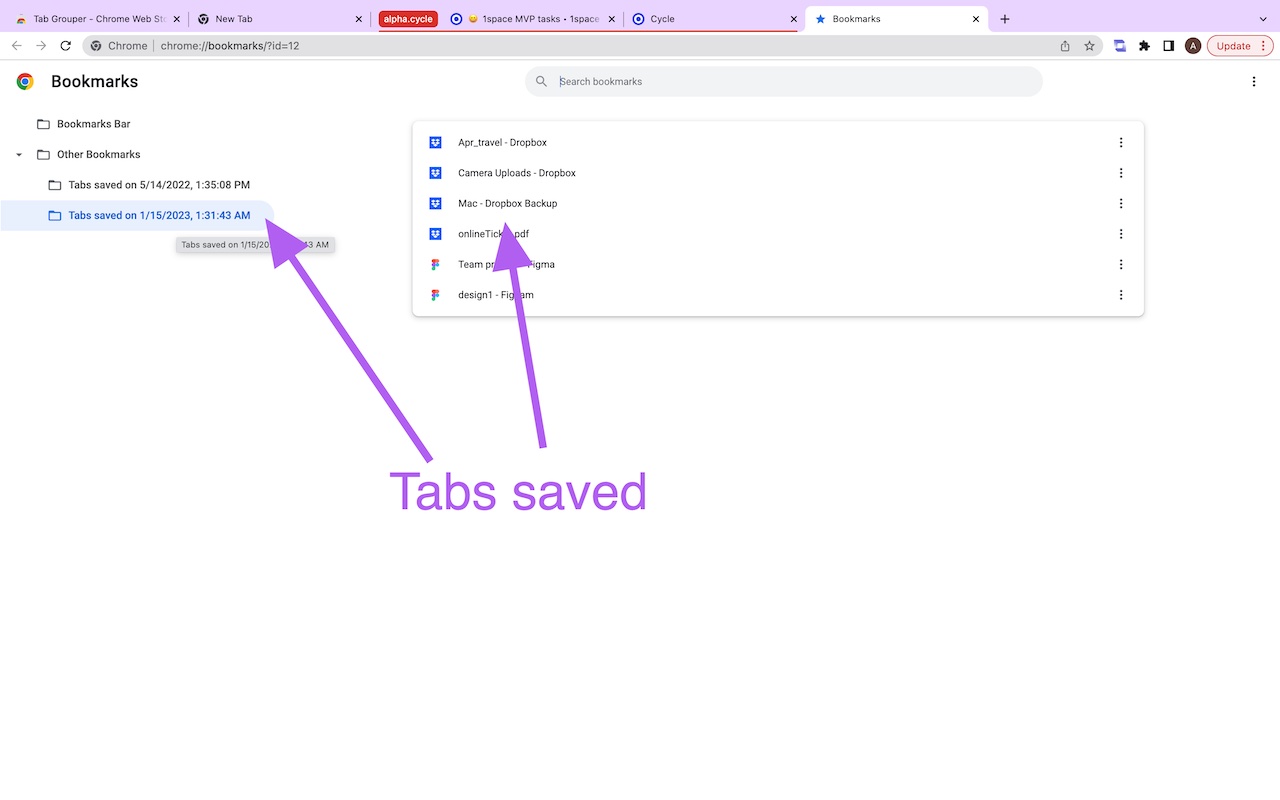 Tab Grouper截图1