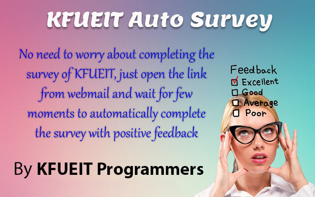 Auto Survey by KFUEIT Programmers截图1