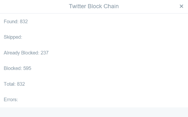 Twitter Block Chain截图1
