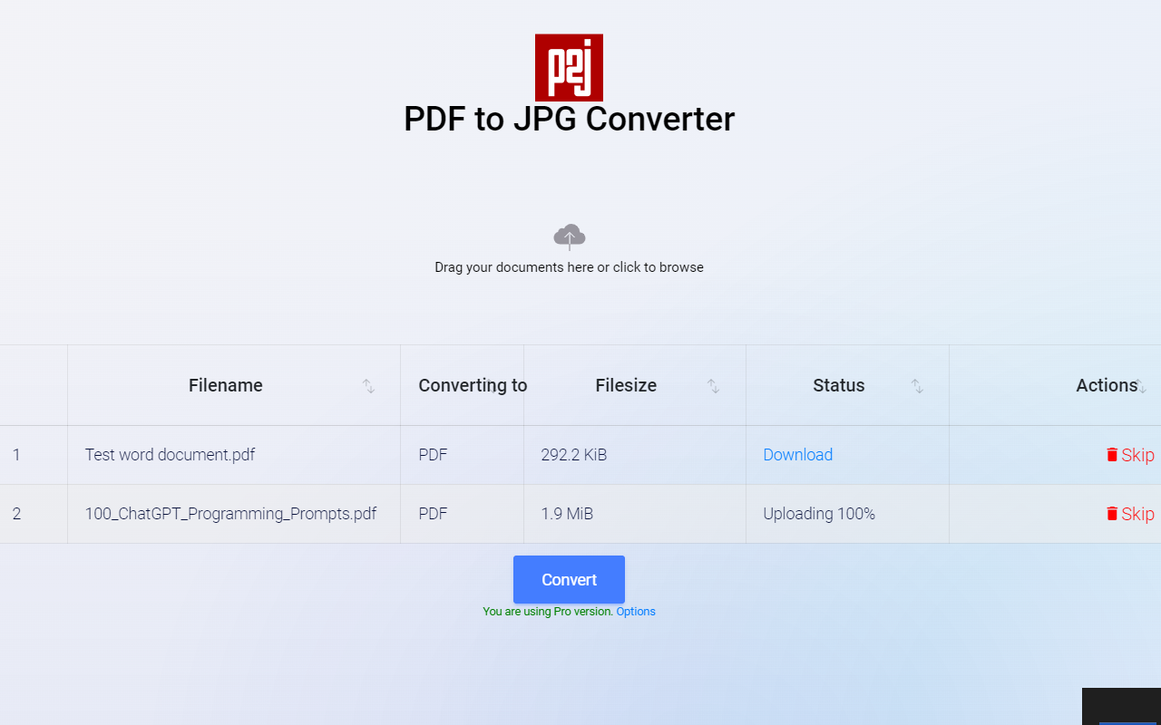 PDF to JPG Converter截图1