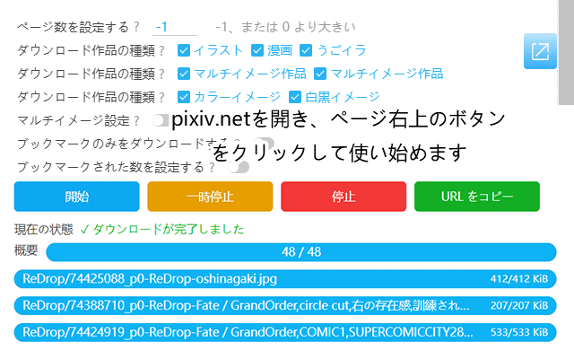 Powerful Pixiv Downloader截图4