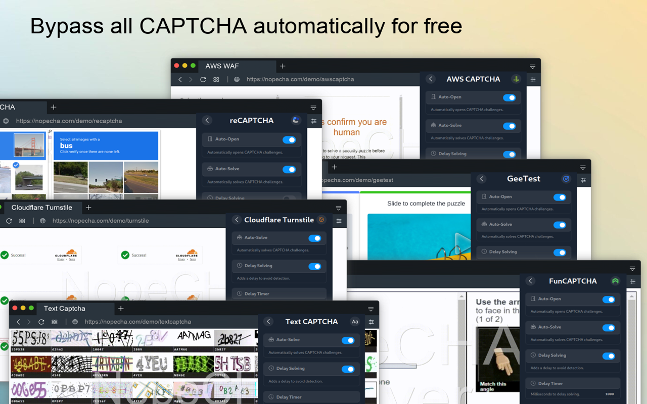 NopeCHA: CAPTCHA Solver截图3