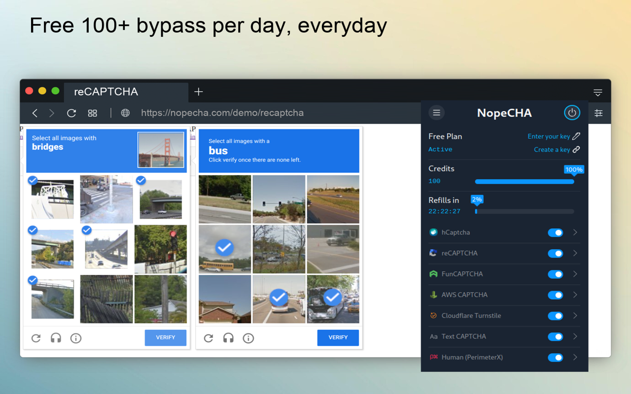 NopeCHA: CAPTCHA Solver截图4