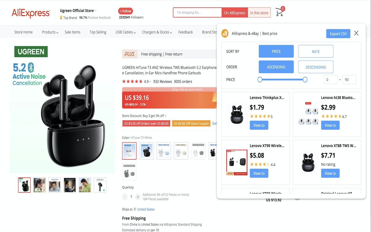 AliExpress & eBay | Best price截图1