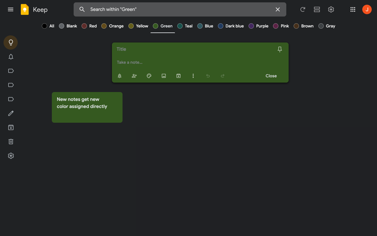 Category Tabs for Google Keep™截图2