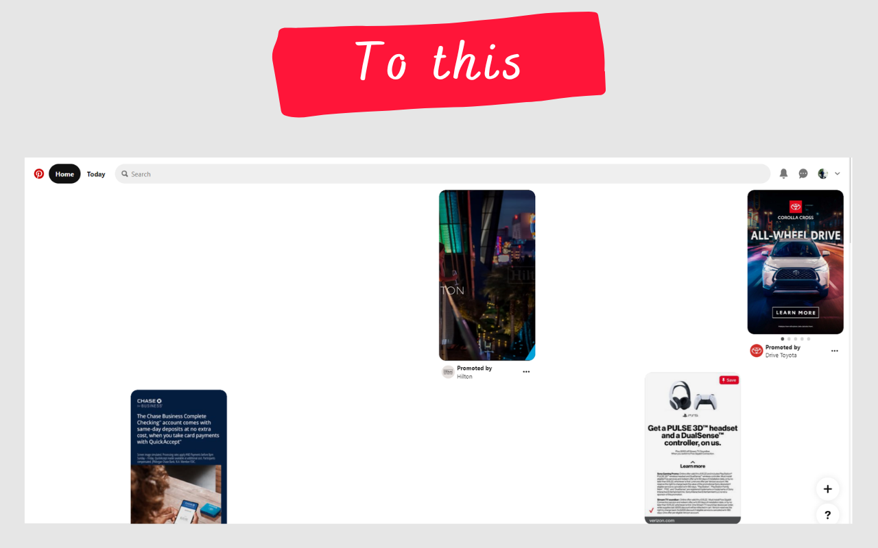 Pinterest Ads Only截图2