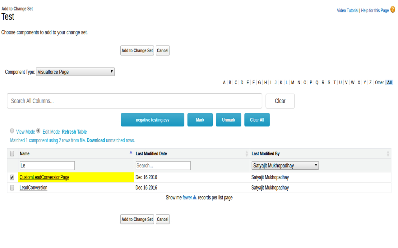 Salesforce Change Set Turbo截图2