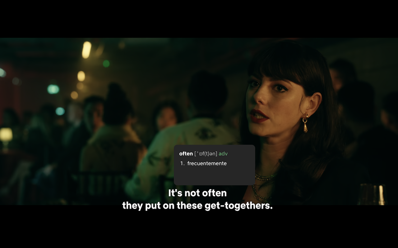 Spotlight Lingo 🌎. Translate Subtitles: Youtube, Netflix, Amazon Prime截图3
