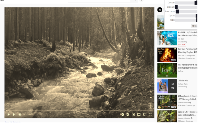 YouTube color adjust截图3