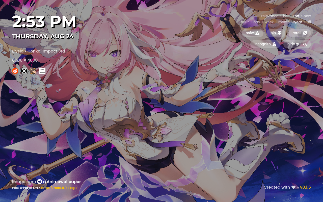 Atarashii (New) Tab Page截图4