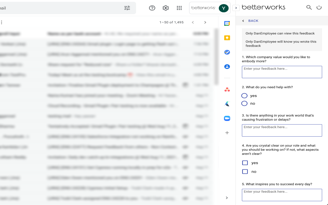 Betterworks Plugin for Gmail截图5