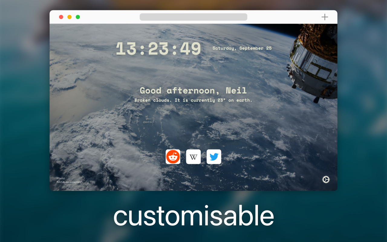 Bonjourr · Minimalist Startpage截图1