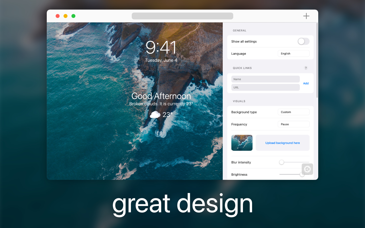 Bonjourr · Minimalist Startpage截图5