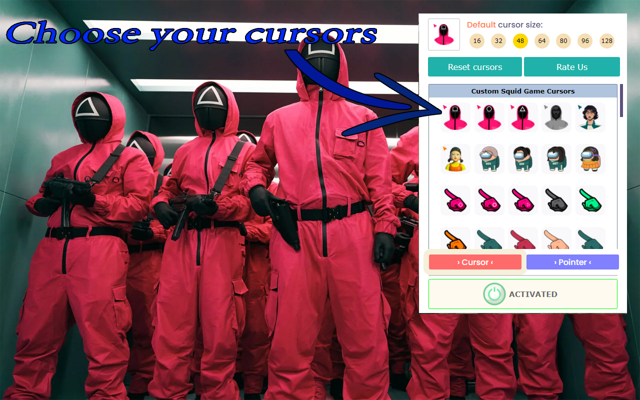 Top Anime pack Cursors截图3