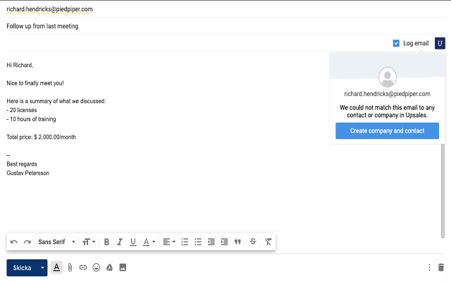 Upsales截图1