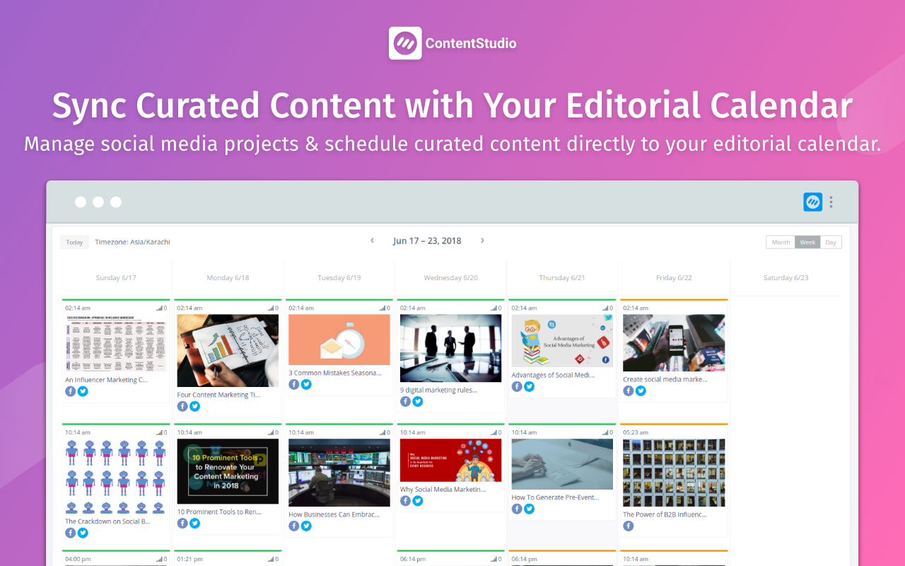 ContentStudio - Social Media Scheduler截图4