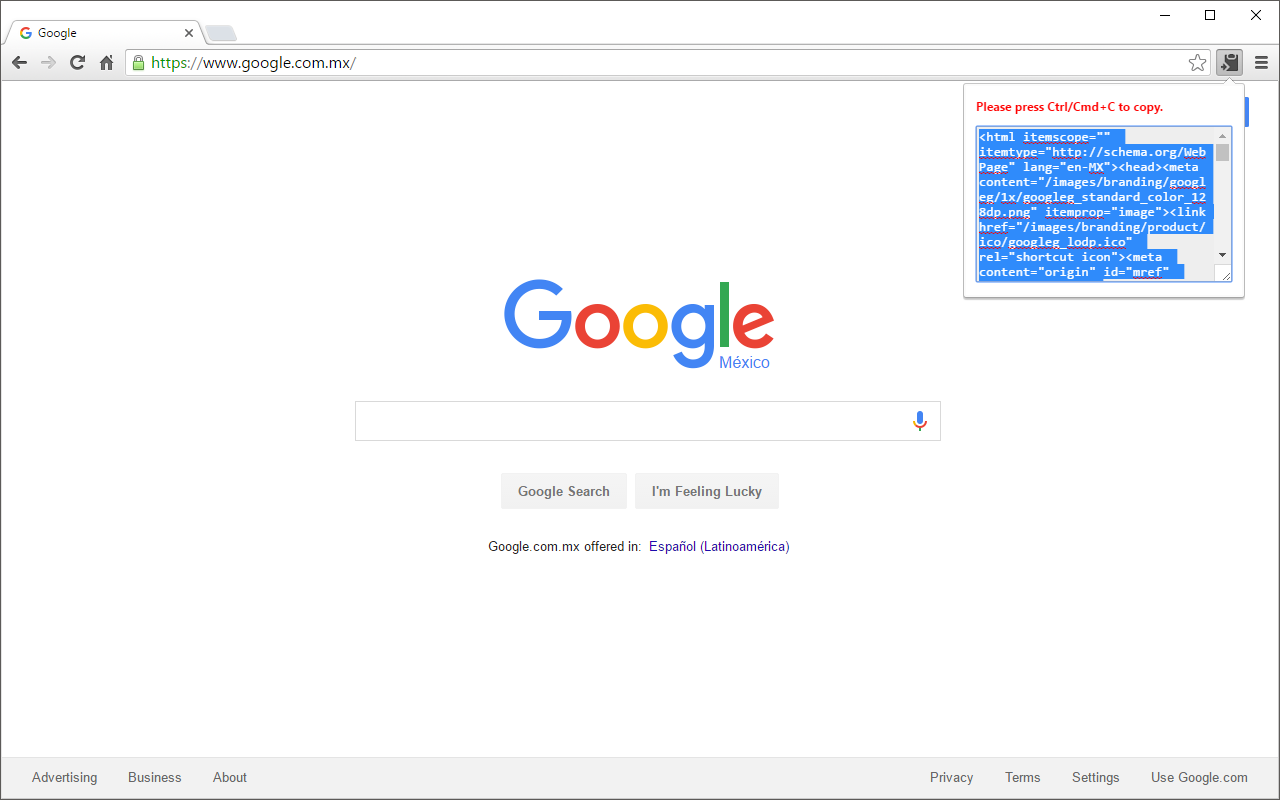 Copy DOM Content截图1