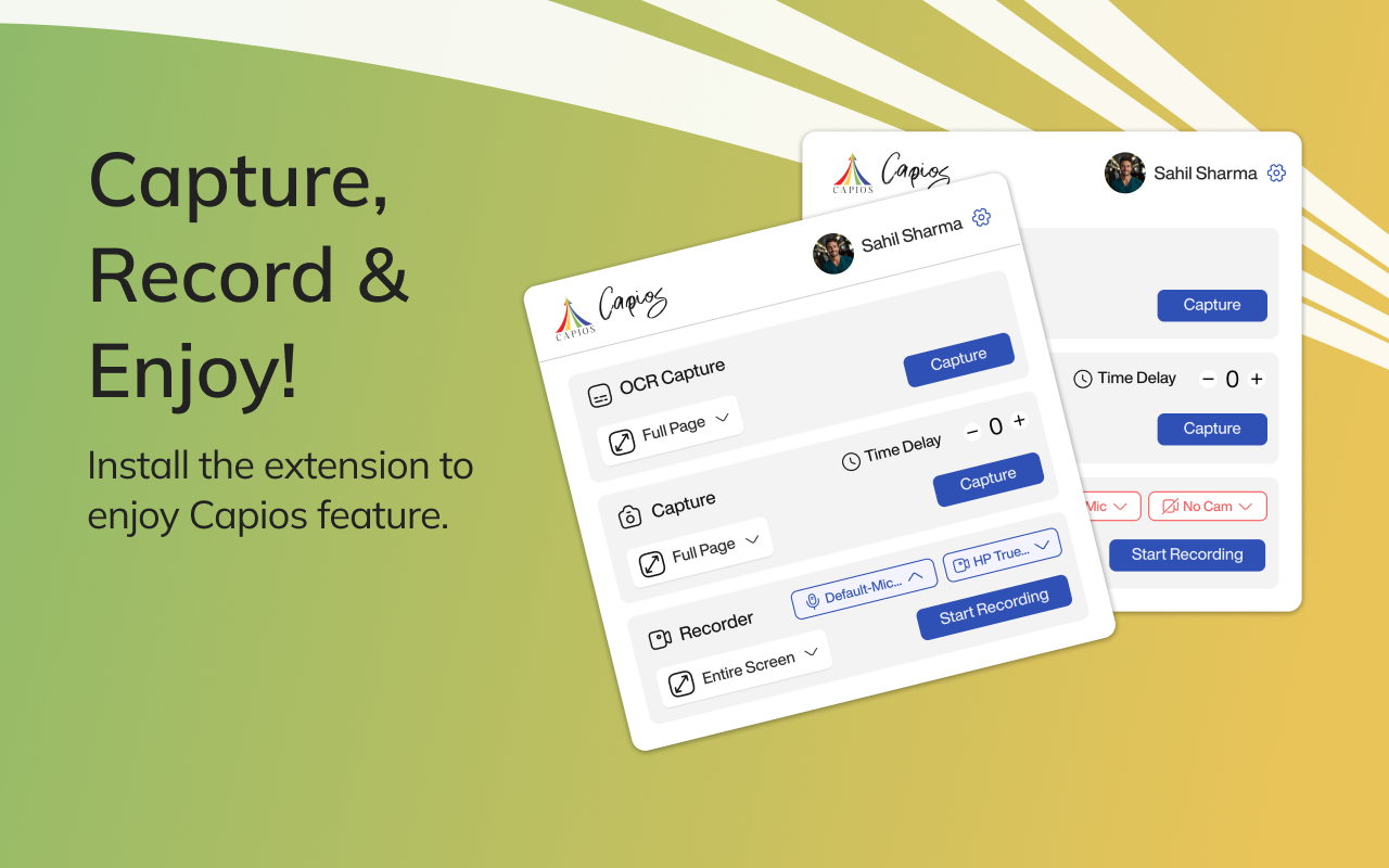 Capios - OCR, Screenshot & Video Capture Tool截图5