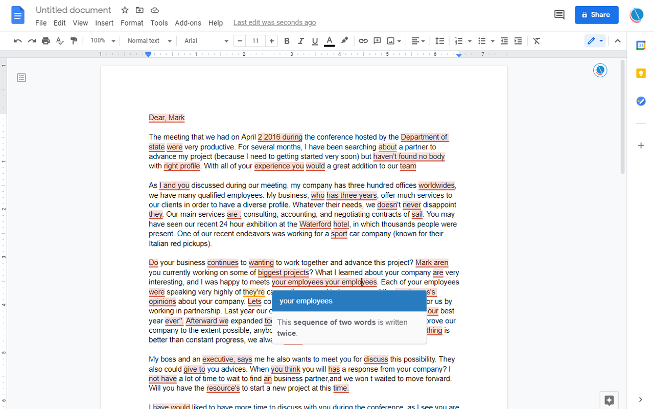 Spell checker and Grammar checker by Scribens截图1