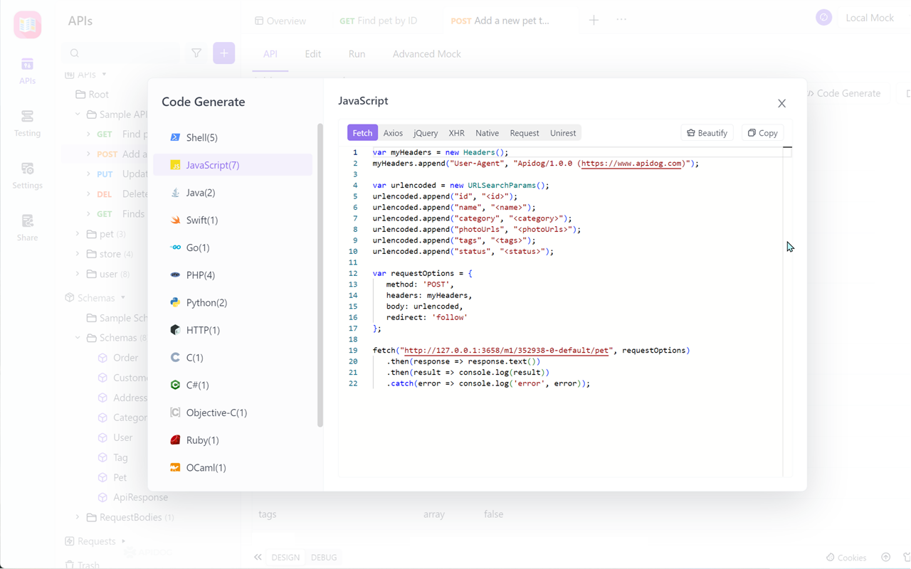Apidog Browser Extension截图1