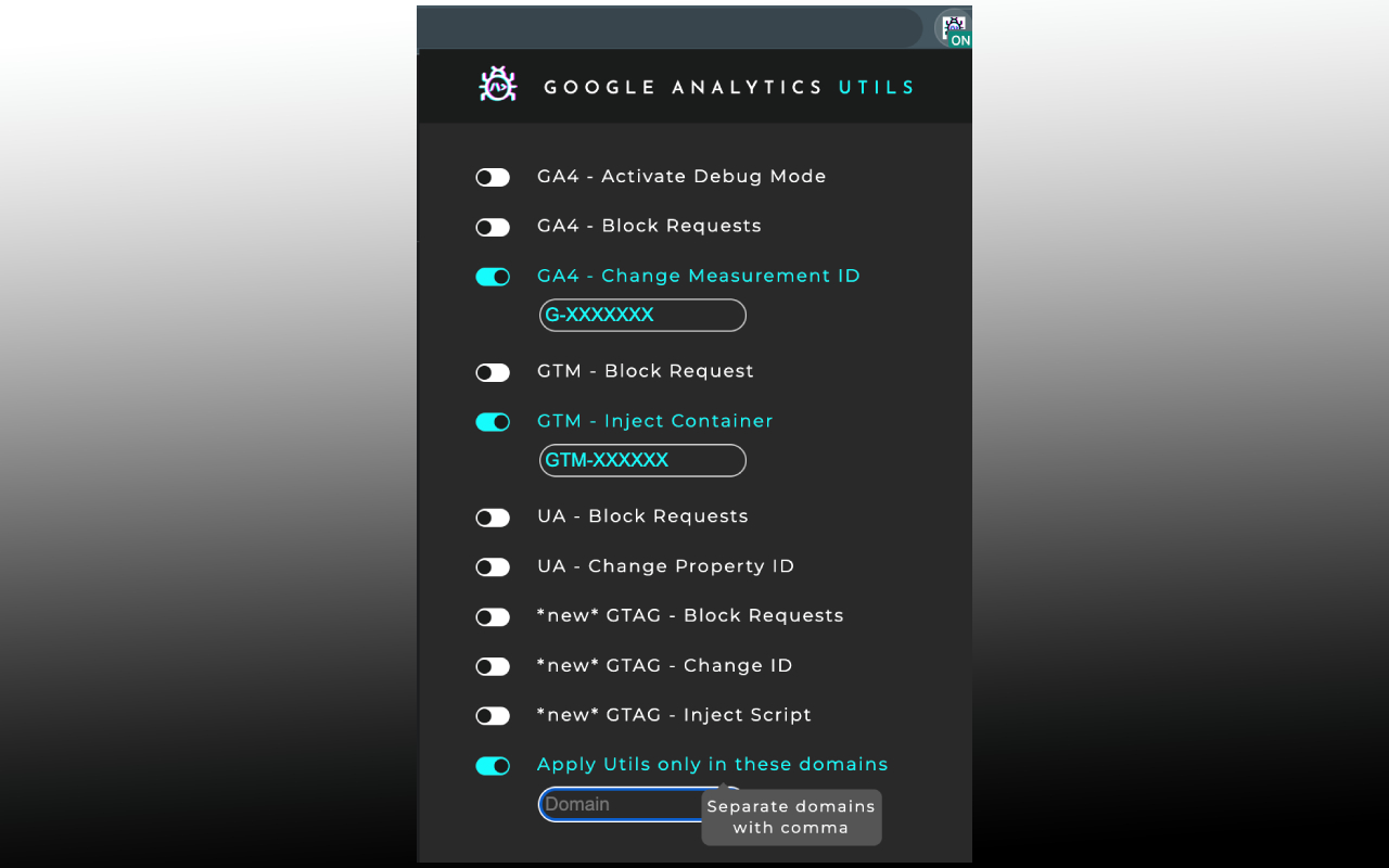 Google Analytics UTILS截图1
