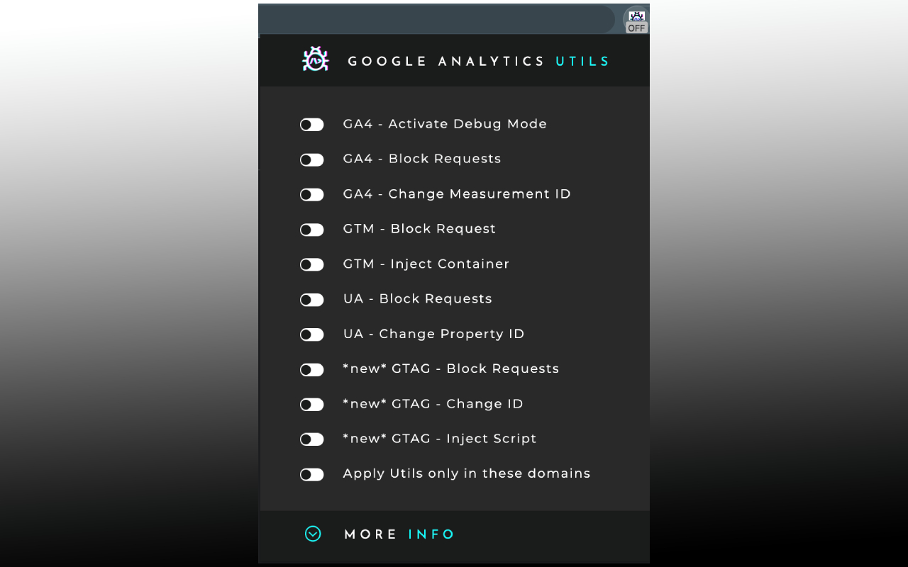 Google Analytics UTILS截图3