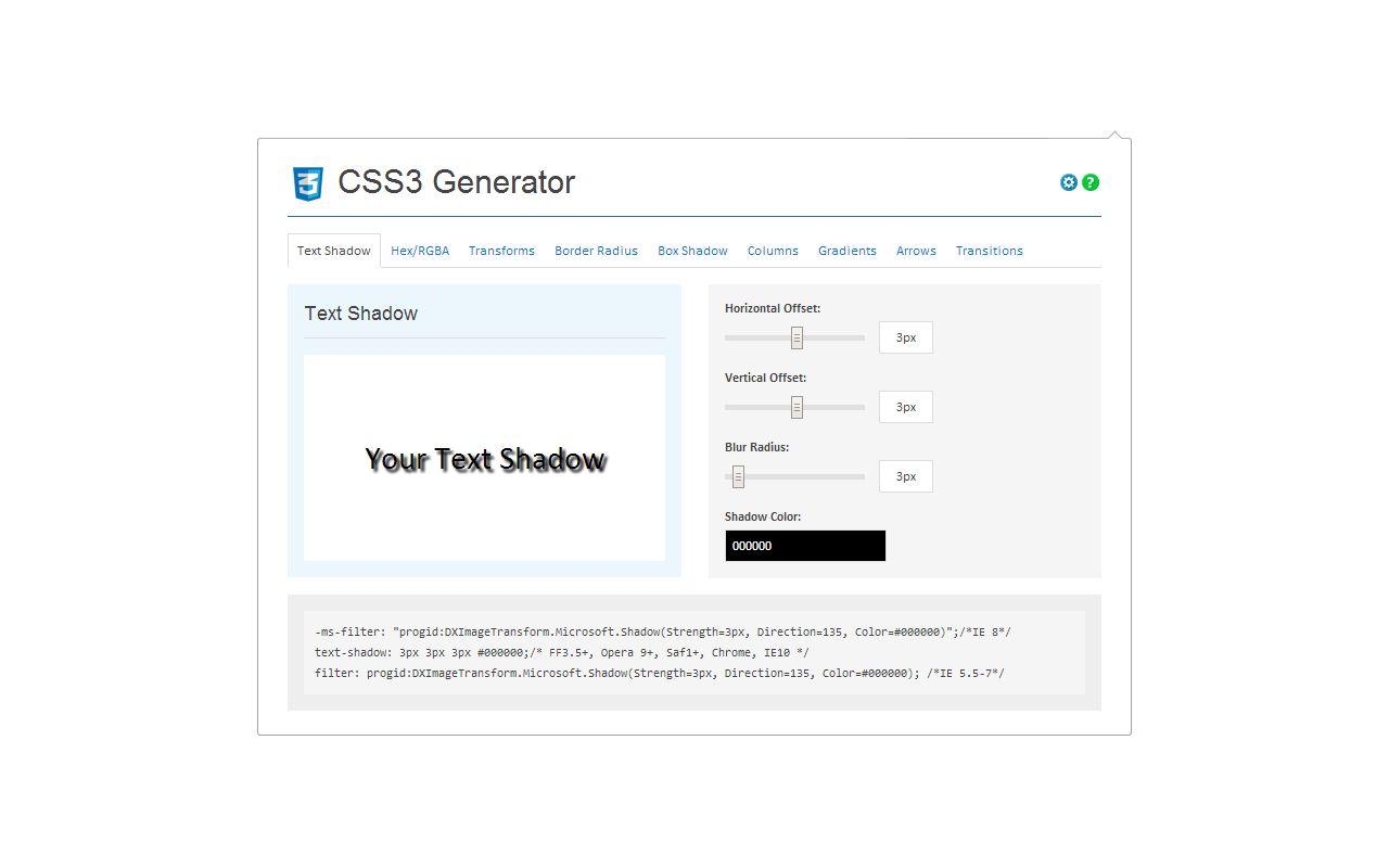 CSS3 Generator截图5