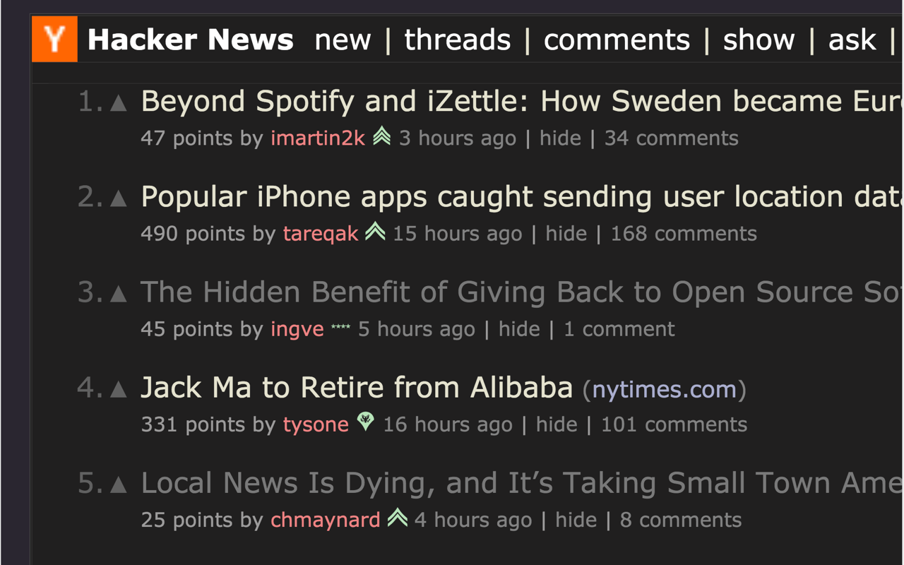 HN Enhance截图1