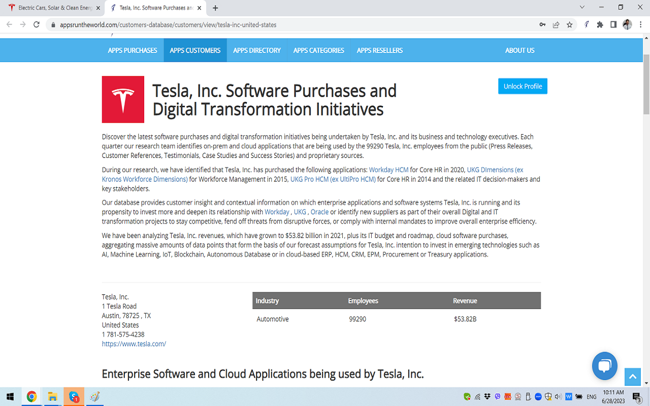 APPS RUN THE WORLD Technographics截图3