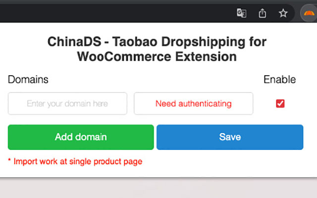 ChinaDS - Taobao Dropshipping for WooCommerce截图3