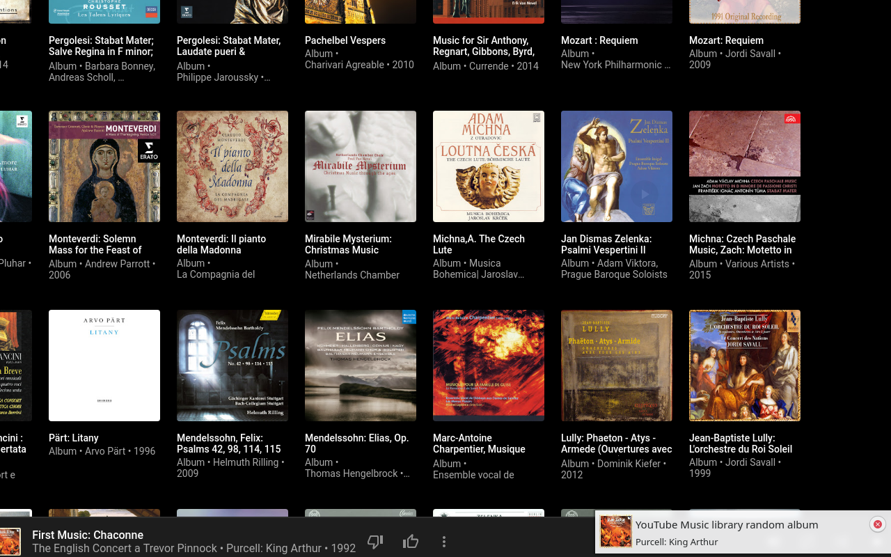 YTMusic random album截图1