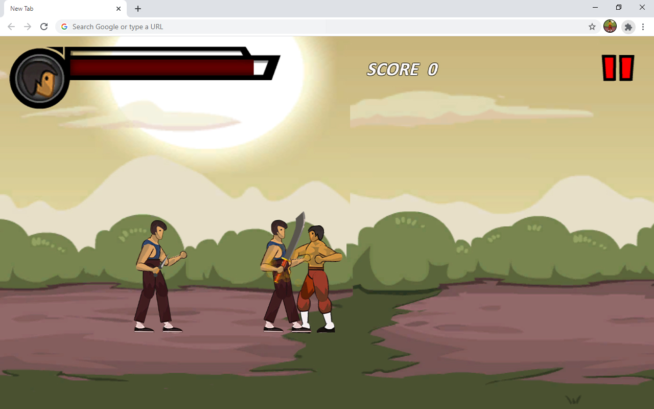 Kung Fu Street Fight Game截图1