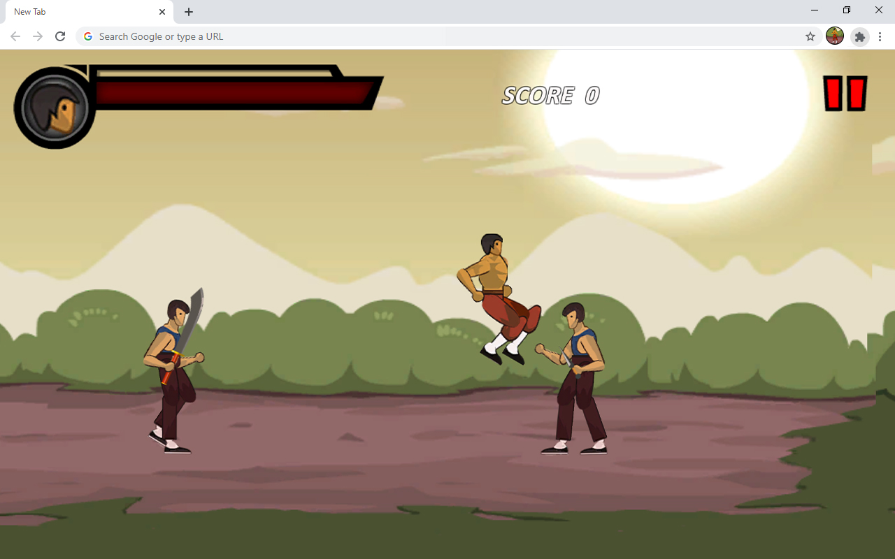 Kung Fu Street Fight Game截图2