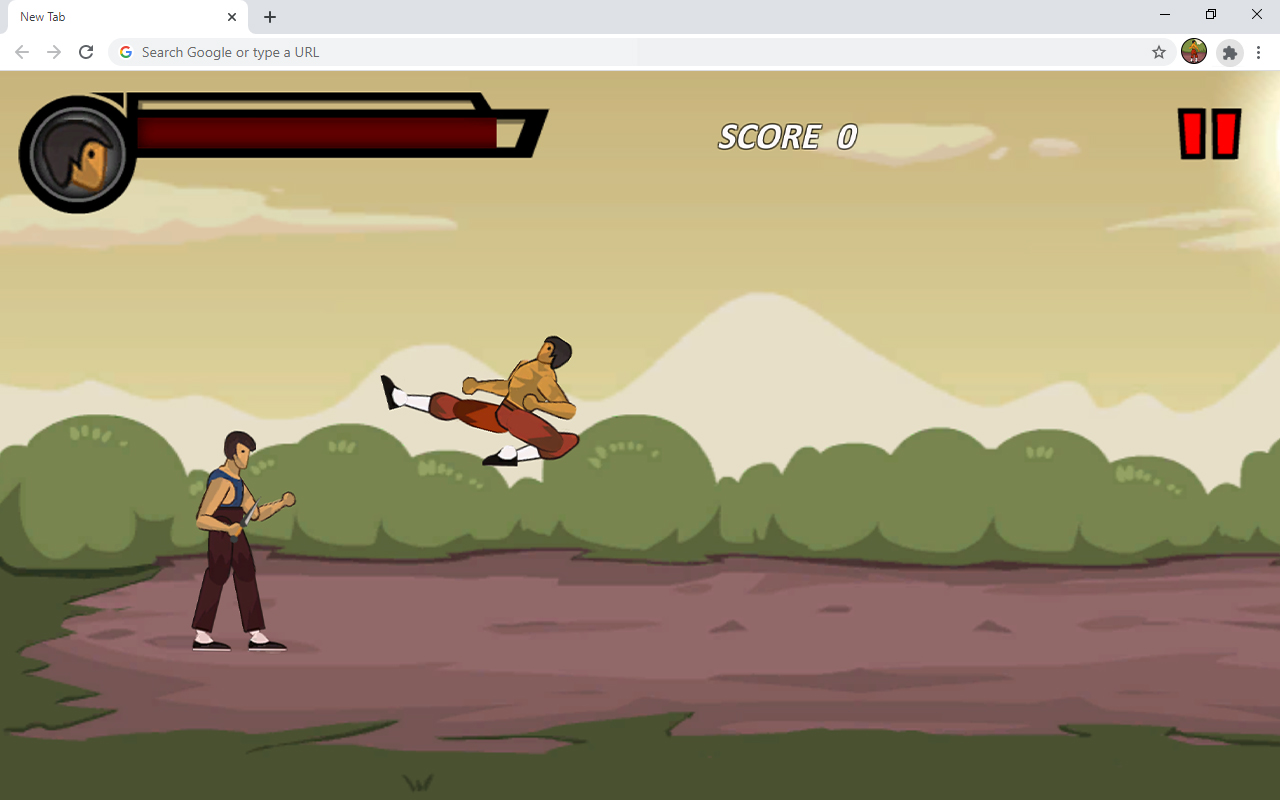 Kung Fu Street Fight Game截图3