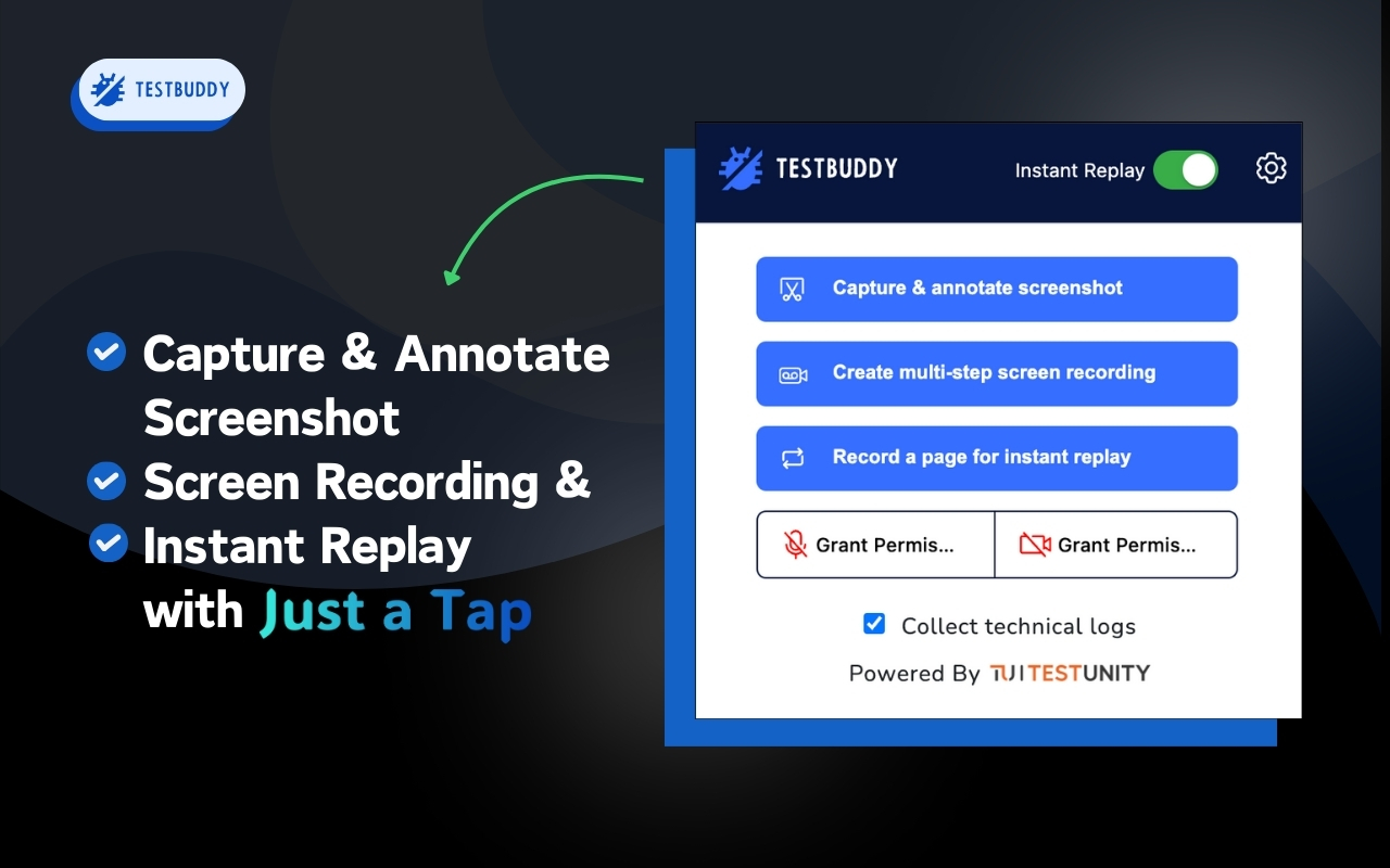 TestBuddy - Report & Fix Your Bug 20x Faster截图4