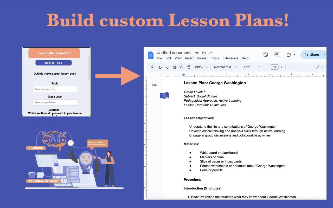 Pedagog.ai: AI Tools for Teachers截图5