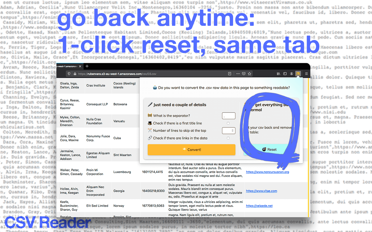 CSV Reader截图2