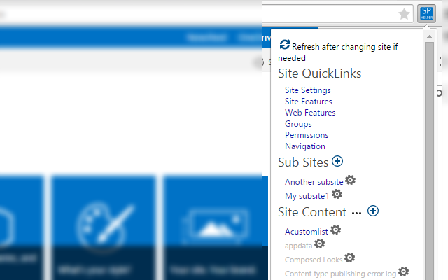 SPAdminsHelper截图1