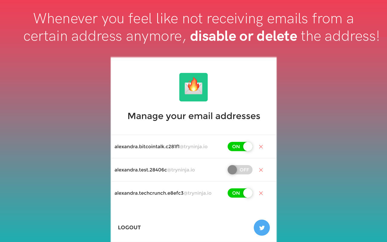 Burner Emails: Easy, Fast, Disposable Emails截图2